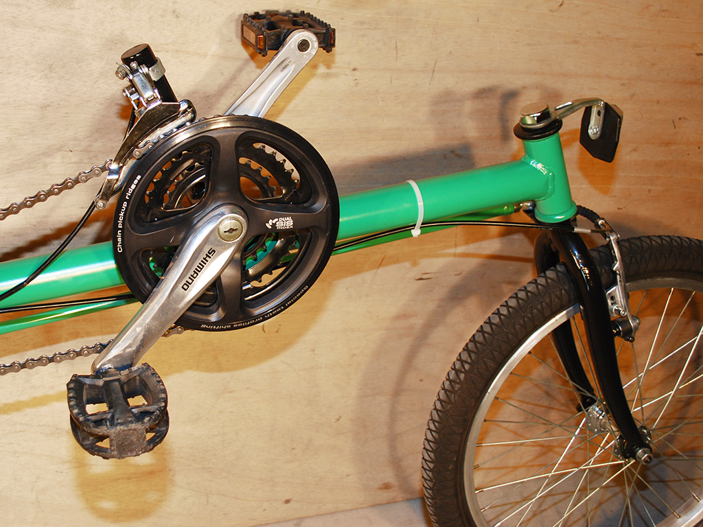 Voyageur LWB Recumbent - round frame tube